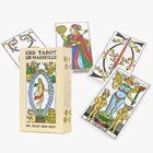 Таинственный Таро-карточка с руководством, большой размер 12*7 см, подарок для гадания, забавная настольная игра, развлекательная игра для мультиплеера