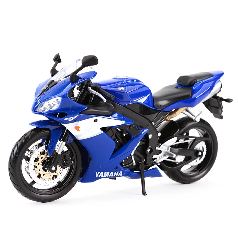 Синий Maisto 1:12 Yamaha YZF-R1 литье под давлением модель мотоцикла из сплава игрушки - Цвет: Синий