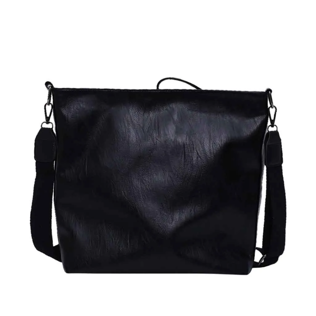 Вместительные женские сумки Lager из искусственной кожи 2019 простые наплечная