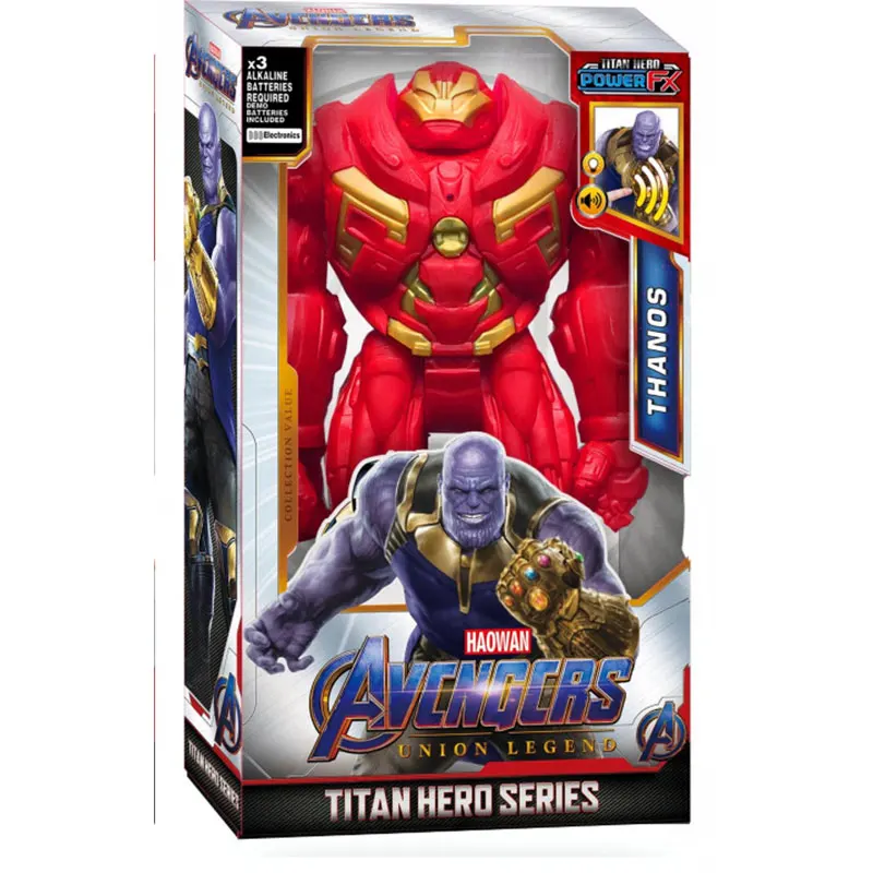 Hulkbuster Marvel игрушки Мстители 4 фигурка супергероя Железный человек Халк Капитан Америка Тор человек паук Супермен модель игрушки - Цвет: Hulkbuster