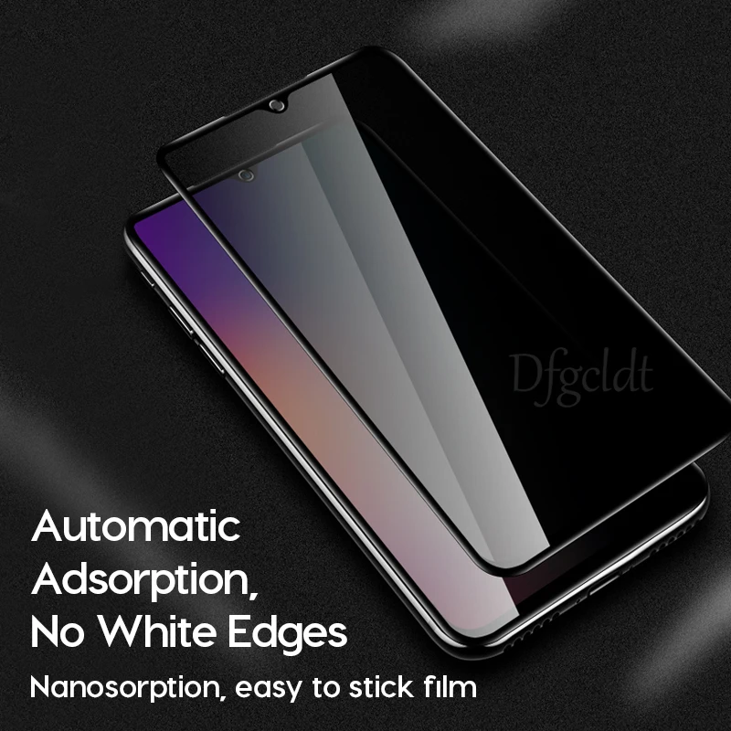 Антишпионское закаленное стекло для Xiaomi Mi 9 8 SE 10 11 Lite Redmi Note 7 K20 K30 K40 Pro Защитное