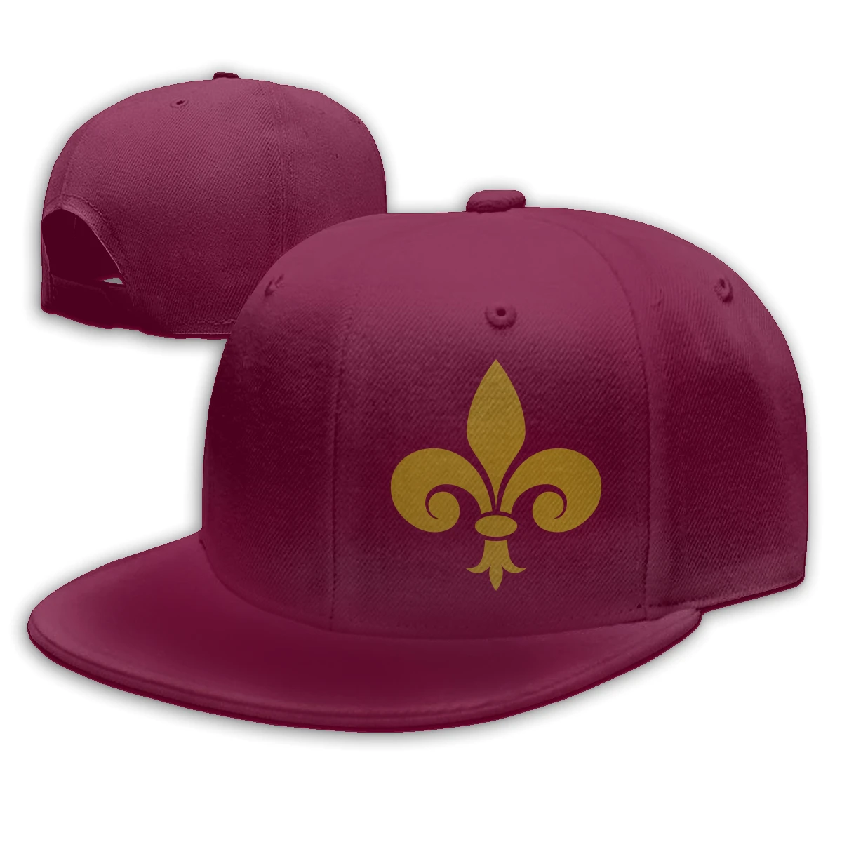 

Fleur De Lis men's women's Fashionable breathable Sun Caps