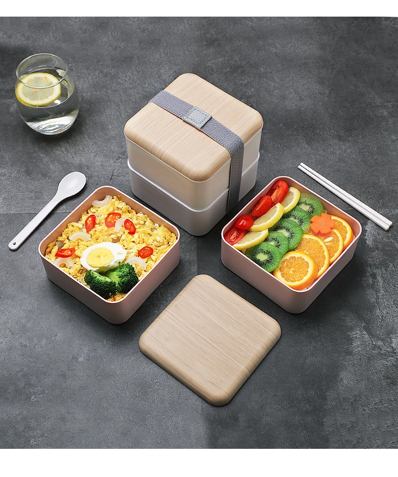 1 шт. дорожная коробка для еды Bento Snack сэндвич в японском стиле Ланч-боксы для детей школьный Ланчбокс контейнеры для еды