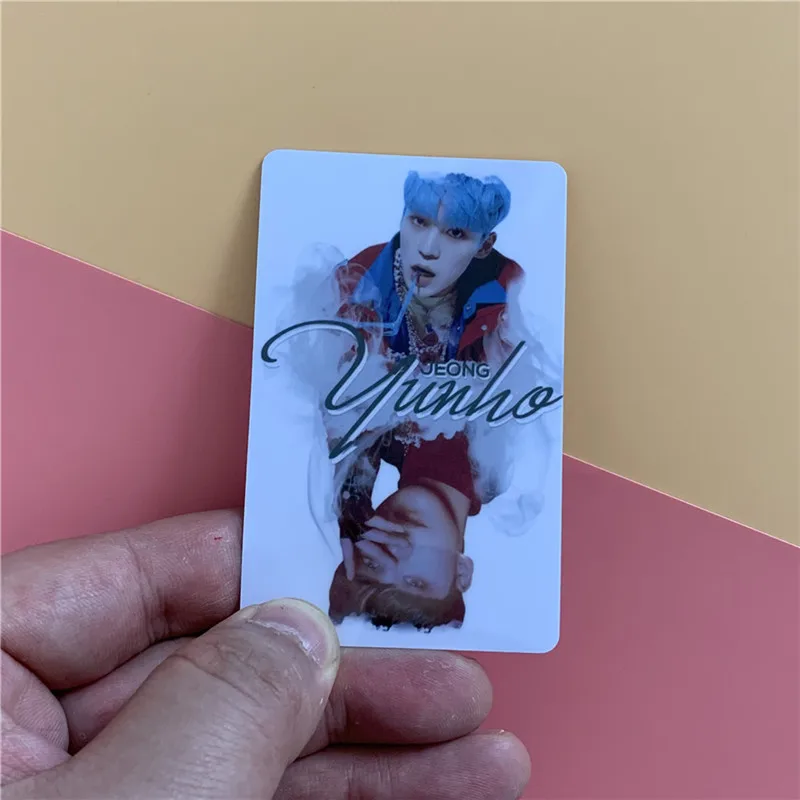 10 шт./компл. ATEEZ HONG Чен юньхо WOO YOUNG кристальная наклейка для автобуса