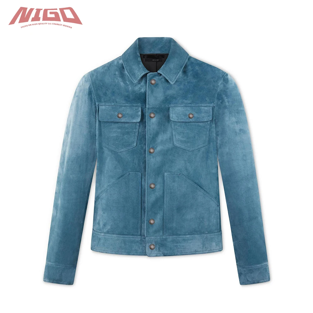 

NIGO 21ss TF кашемировая замша западное пальто # nigo7885
