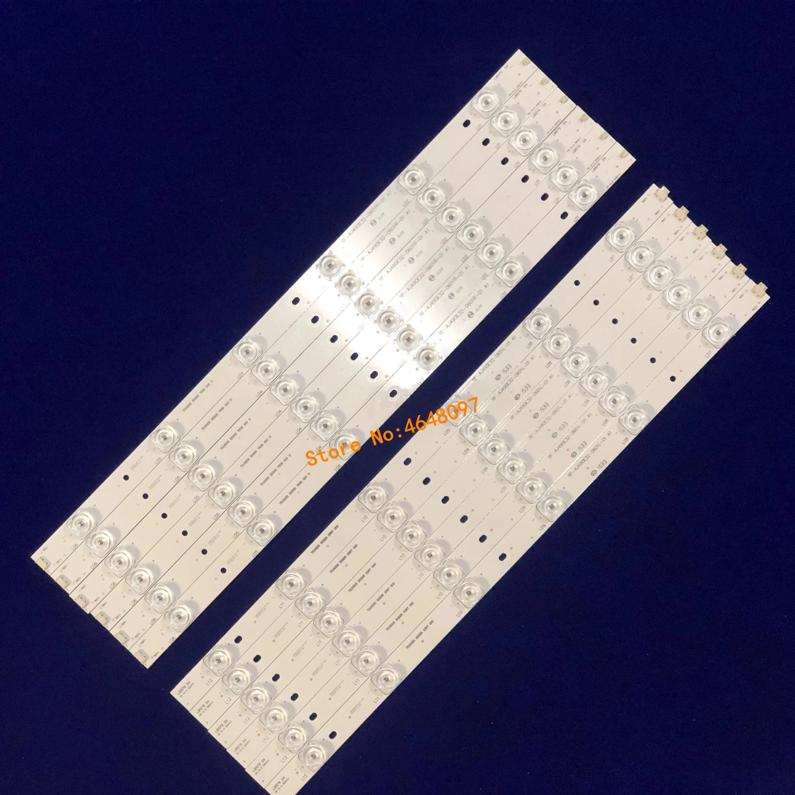Светодиодный подсветка полосы (12) для Sharp RF AJ490E32 0601L 01 0601R A1 LC 49CFE6031K 49CFF5001K 49CFE6032E