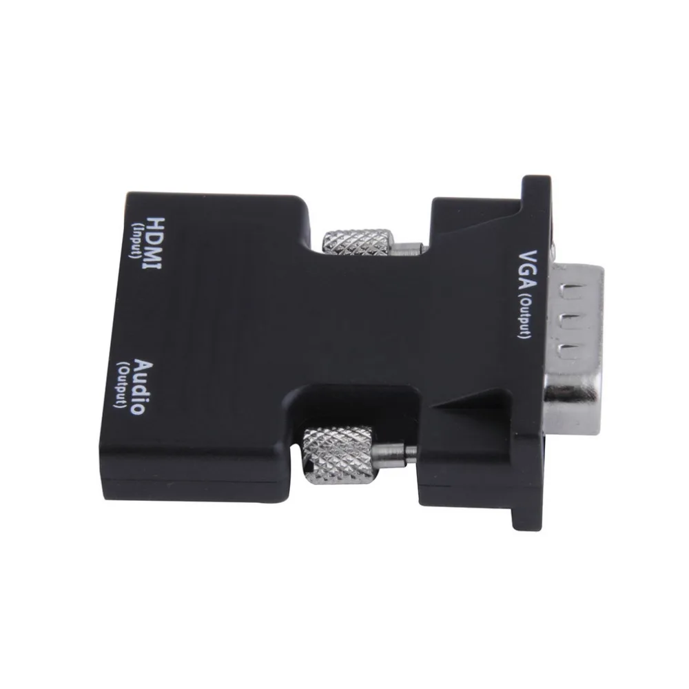 HDMI Женский к VGA штепсельный преобразователь адаптер Поддержка 1080 P сигнала выход