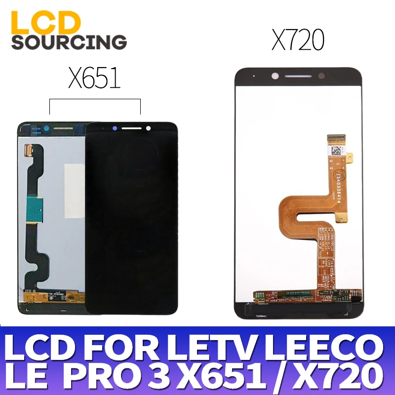 ЖК-дисплей 5 дюйма для Letv LeEco Le Pro 3 X651 X650 сенсорный экран сменный дигитайзер в сборе