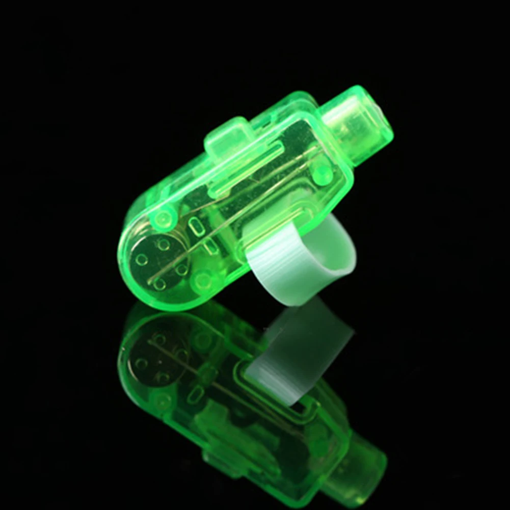 Светодиодный свет на палец светящийся яркий цвет лазерное излучение лампы для