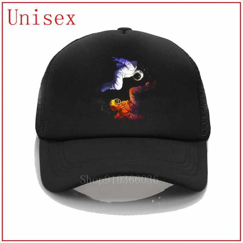 Шляпа для подводного плавания с изображением космонавта Инь-Ян