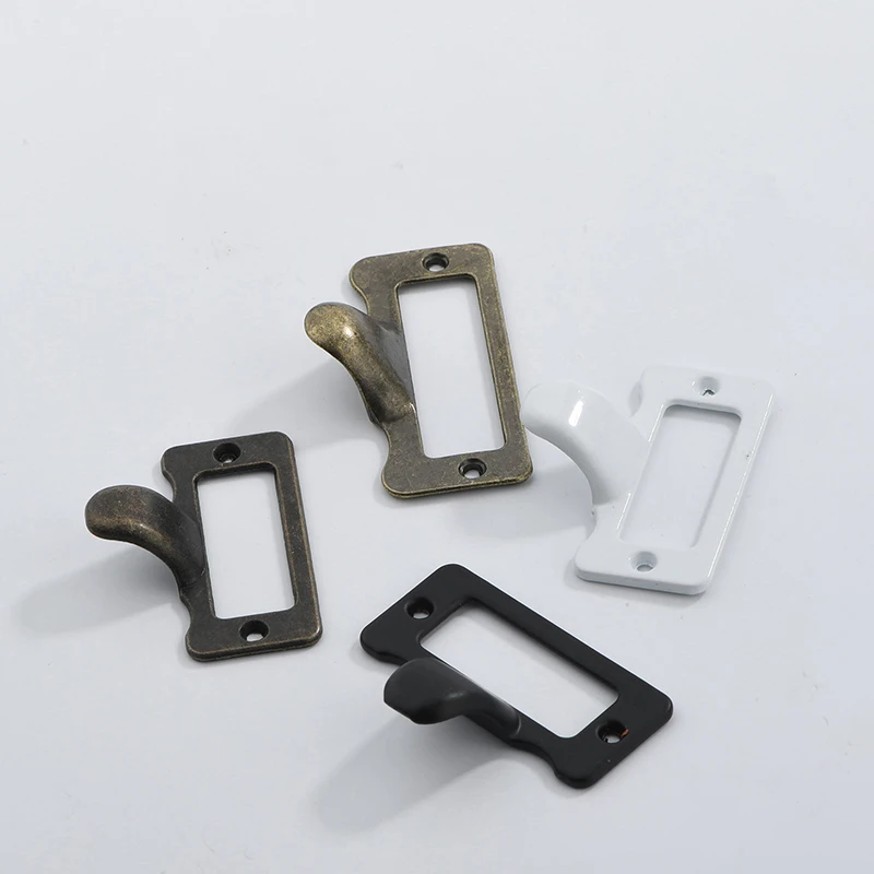 10 шт./компл. латунная ручка &quotпод старину&quot 64*32 мм этикетка Pull Frame имя держатель