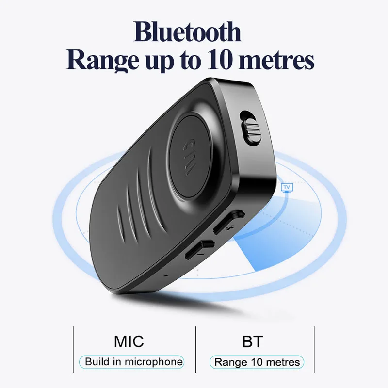 JaJaBor Bluetooth 5 0 автомобильный комплект приемник адаптер AUX 3 мм разъем MP3 музыкальный