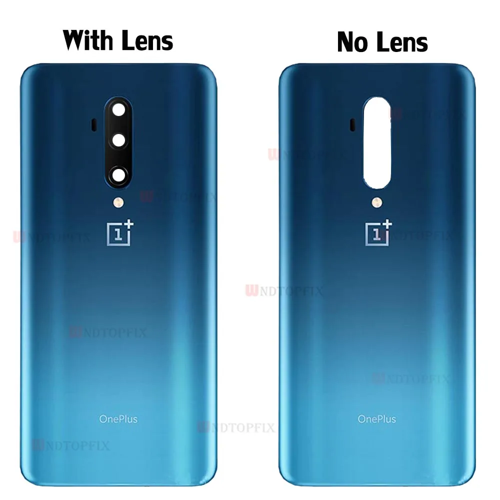 Новый Батарея чехол для Oneplus 7T Задняя крышка Стекло Дверь заднего света Pro Корпус