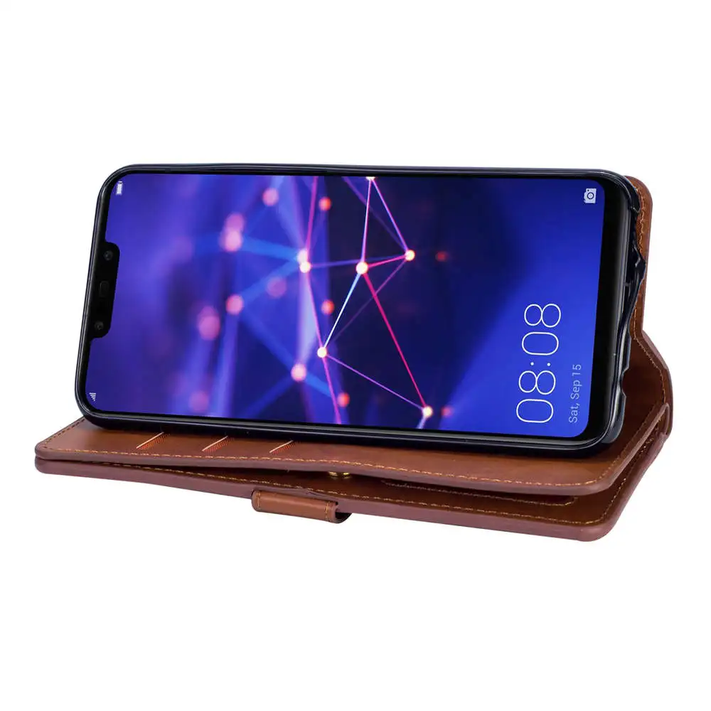 Чехол-книжка mate 30 20 Lite PRO с магнитным бумажником для huawei mate 20 30 pro lite из искусственной кожи чехол с откидной подставкой на молнии Карманный чехол-книжка