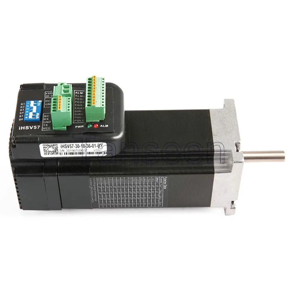 Встроенный закрытый шаговый серводвигатель с петлей постоянный ток 36 В JMC 180 Вт 3000