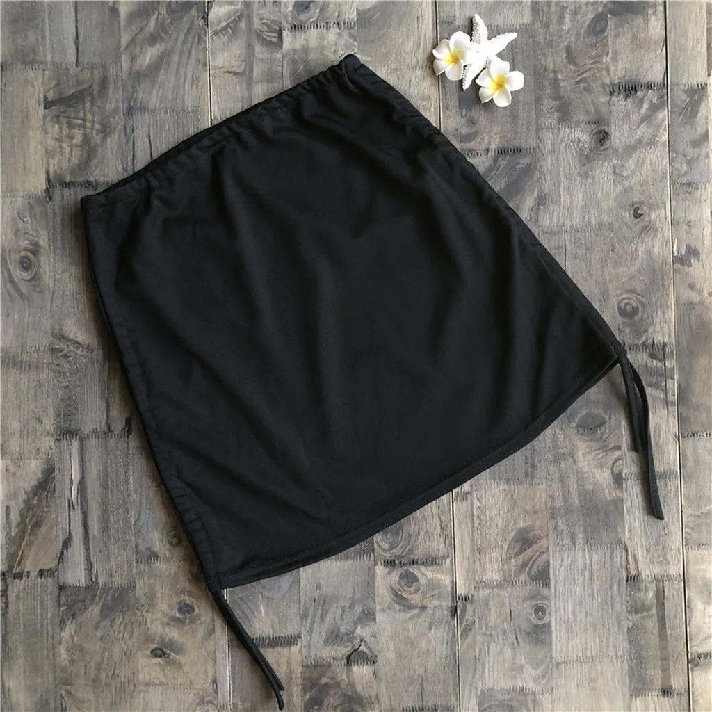 Юбки Женские ассиметричные мини-юбка плиссе Юбка Kawaii юбки накидка для плавания