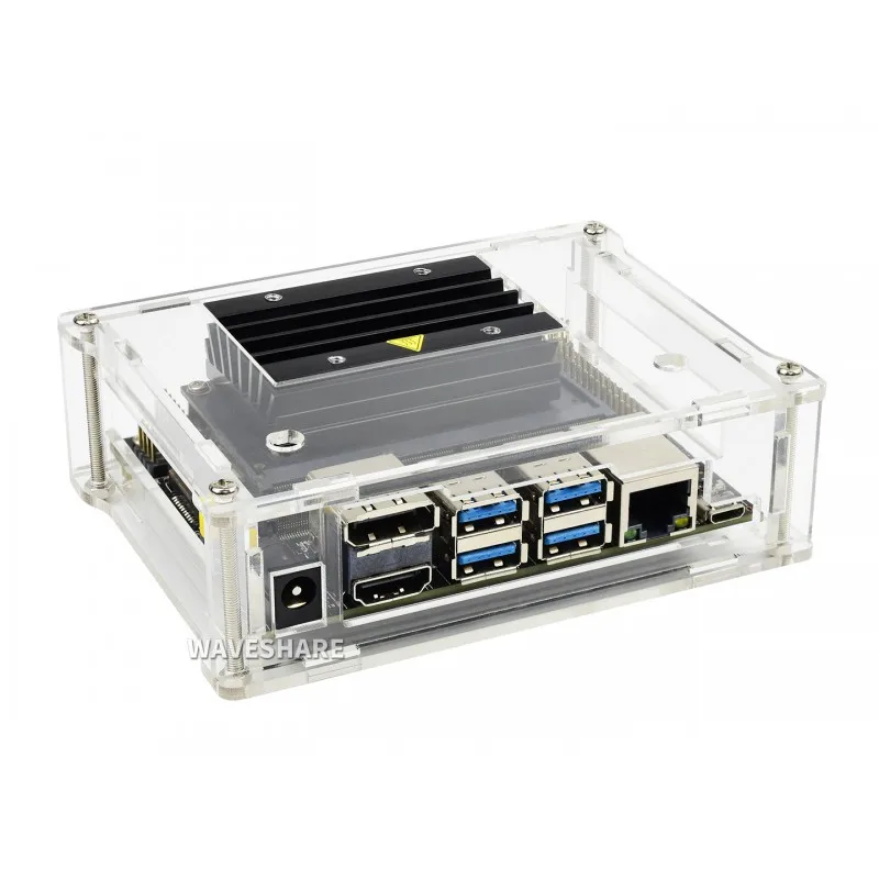 

Acrylic Clear Case Type A for Jetson Nano Developer Kit B01