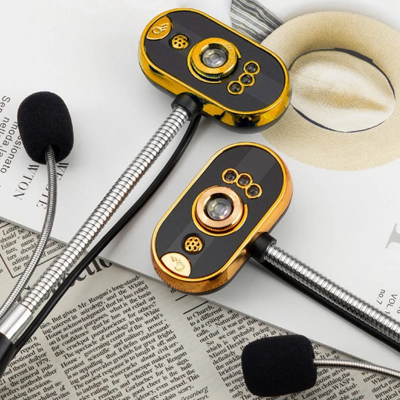 

480P USB Plug-And-Play Webcam Is Compatible with Computer Desktops for Video Conferencing and Online Video Streaming