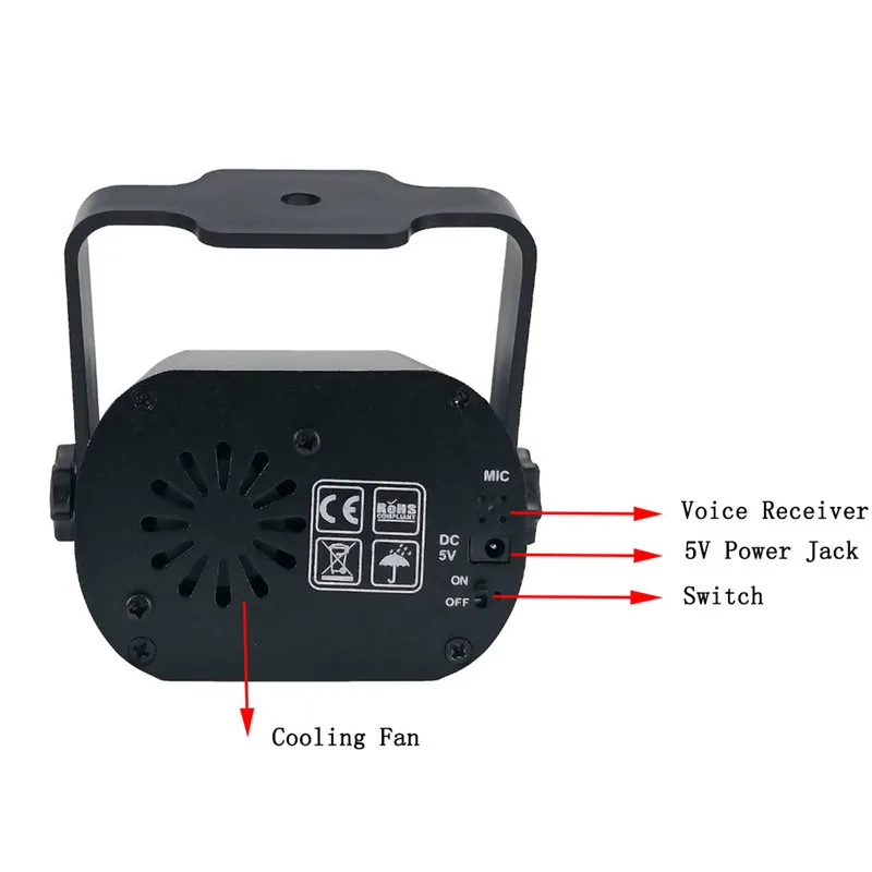 60 узор проектор сценическое светильник s малое лазерное дежурное LED RGB ing вечерние