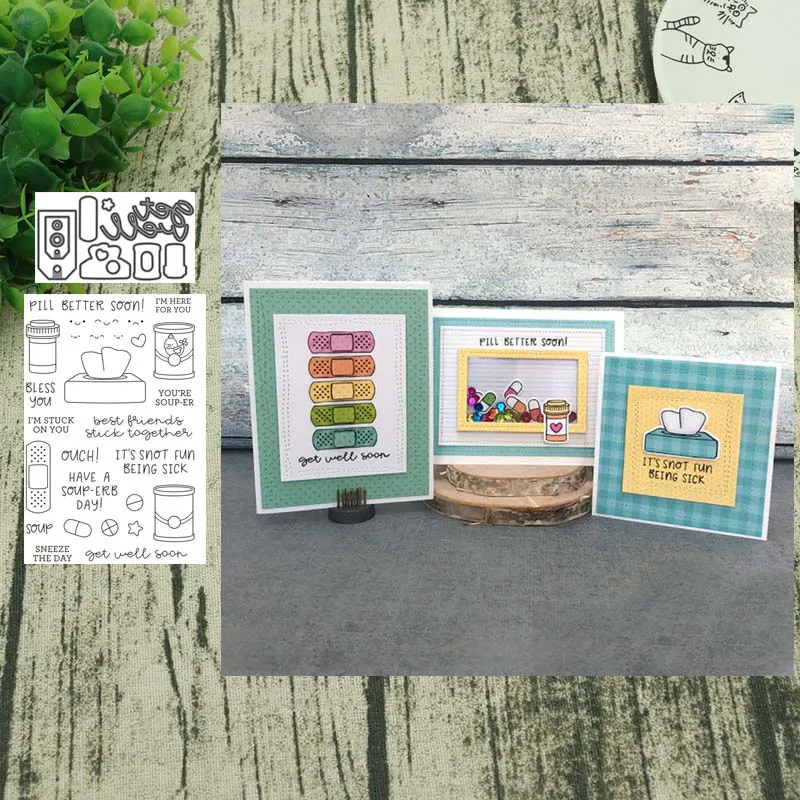 Медицинские принадлежности металлические Вырубные штампы и прозрачные