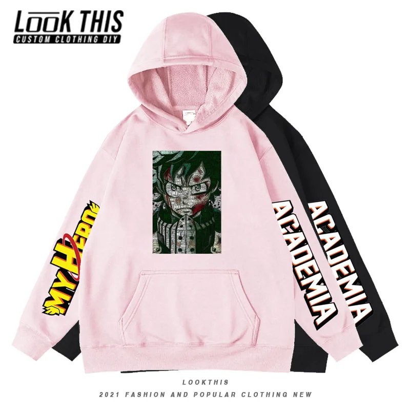 

Anime My Hero Academia Children's Clothing Oversized Hoodies Kids Clothes Tops Sweatshirts Hot Sale Autumn Girls/Boys Hooded