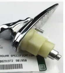 Silver glue nut 3D металлический высококачественный Серебряный Золотой х s-образный значок с орнаментом Эмблема для XJ 6/8 XJR XF S X - Цвет: Silver glue nut
