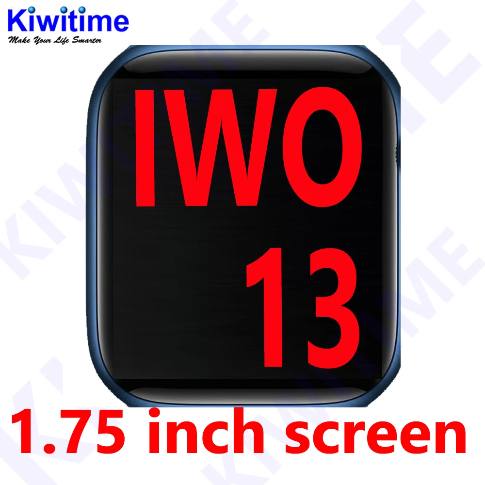 

KIWITIME BEST IWO Smart Watch 44mm 40mm Watch 6 Infinite Screen for Phone Bluetooth Calls Heart Rate Blood Pressure Temperature