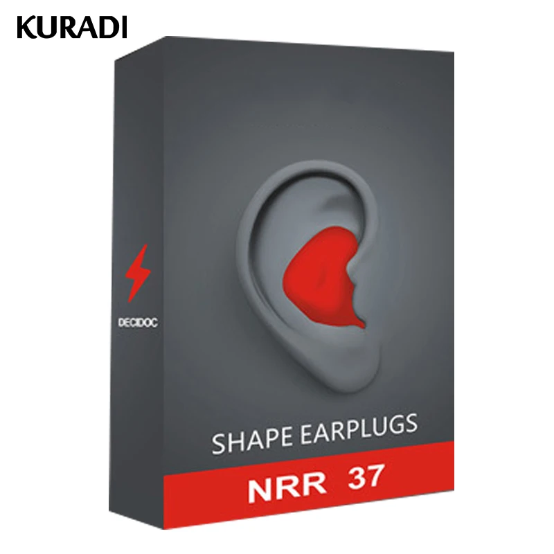 2 шт. DIY затычки для ушей с защитой от храпа и шумоподавления Dormir спящие сна