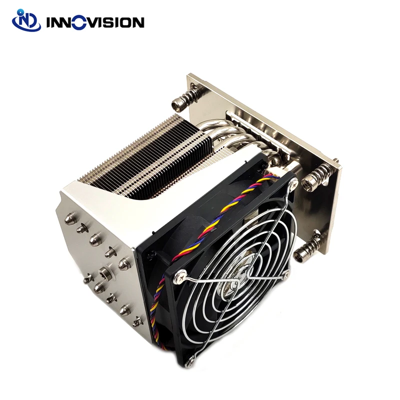2020 Новый IPFS радиатора 4U AMD SP3 процессорного кулера с 5 Медь тепловая труба TDP до 225