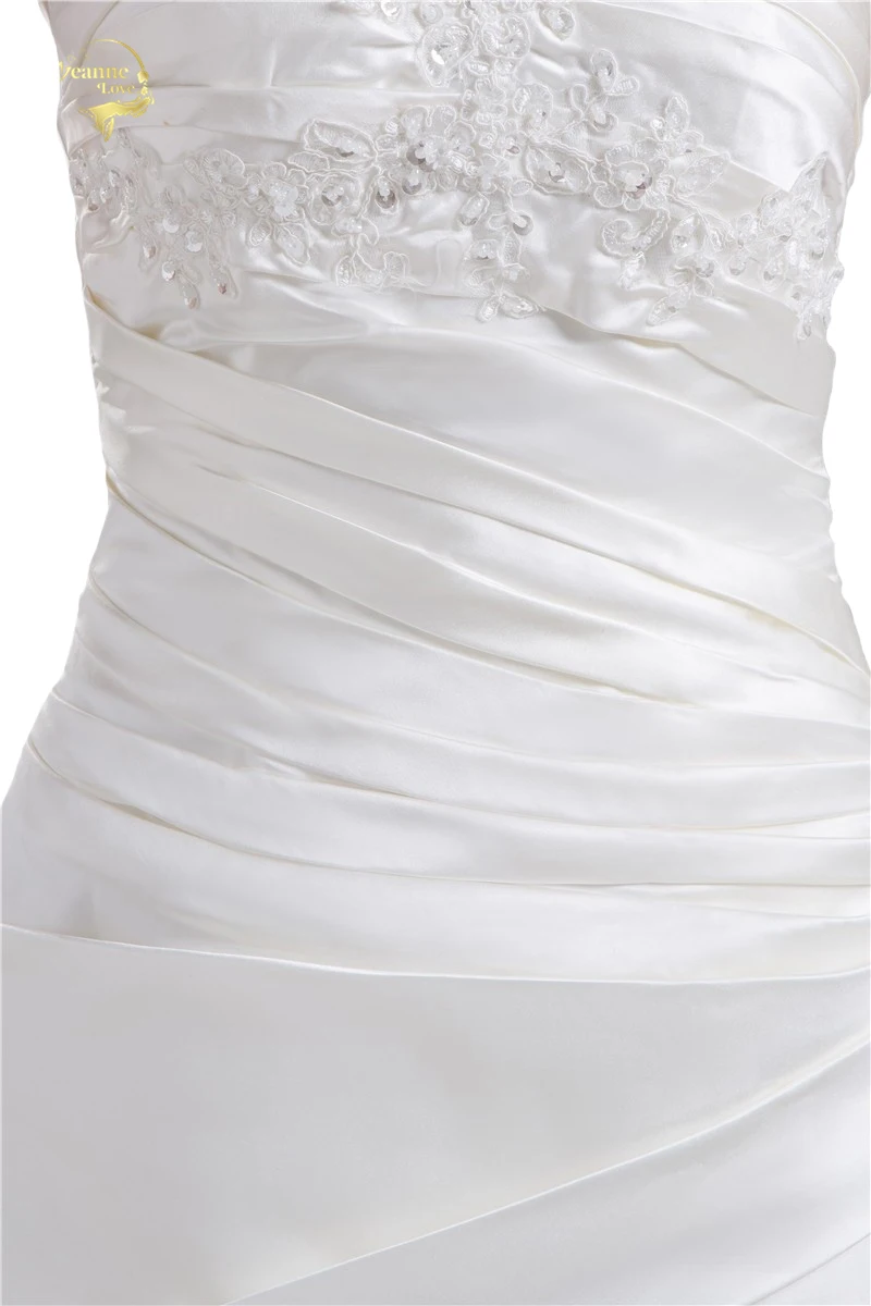 2020 белый/слоновая кость Роскошные Vestido De Noiva Robe Mariage свадебное платье с открытыми