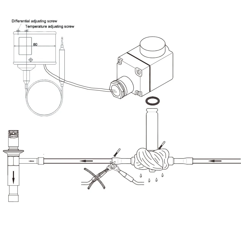 Receives Highly Superheated Suction Vapour