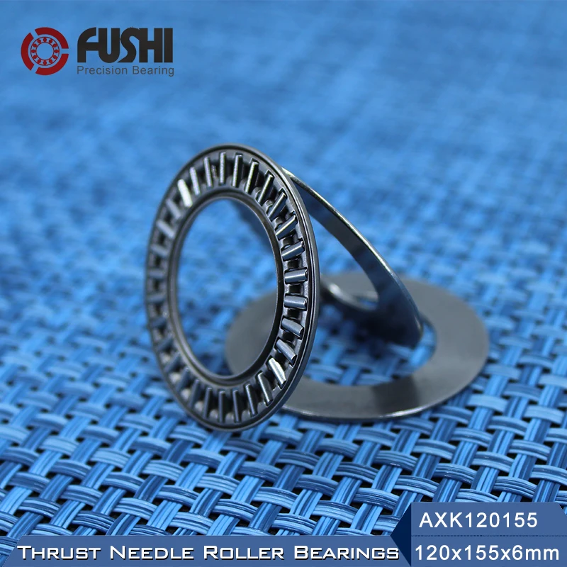 

AXK120155 + 2AS Thrust Needle Roller Bearing With Two AS120155 Washers 120*155*6mm ( 1 Pcs) AXK1124 889124 NTB Bearings