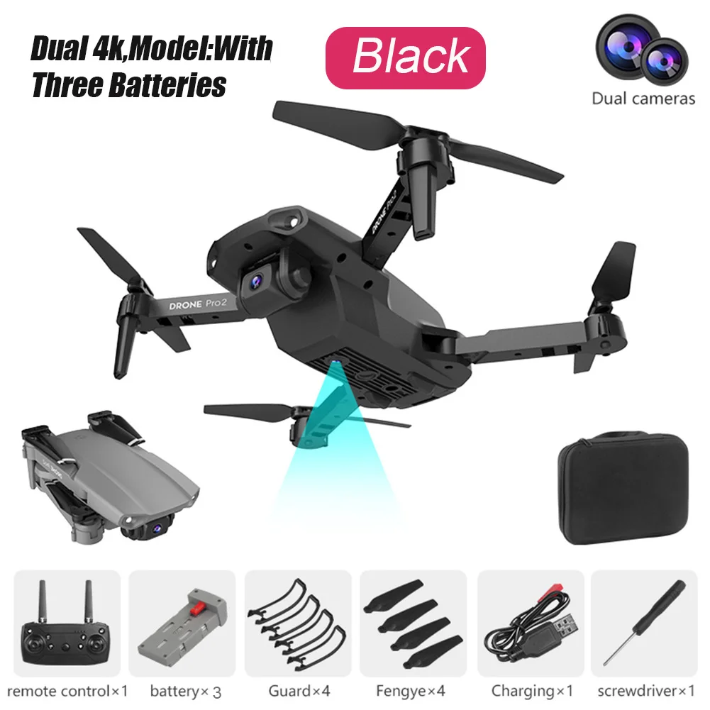 

E99 Pro 720P 1080P 4K Aerial Photography Kid Toy With Camera RC Drone Altitude Hold One Key Return WIFI Foldable 4CH 2.4Ghz