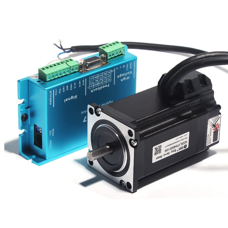 Бесплатная доставка Leadshine Гибридный Двигатель 573S20 EC равно 573HBM20 и HBS57 HBS507 Drive 50VDC 8.0A