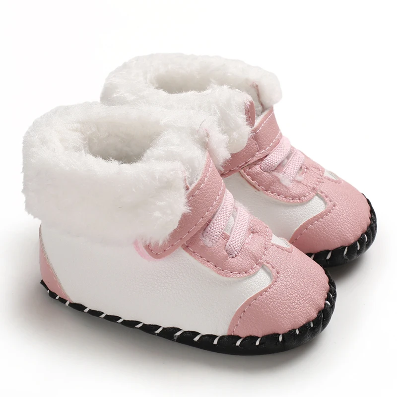 

Winter New Cotton Booties Toddler Boys Baby Girl Thicken Warm First Walkers Comfortable Safe for Newborn Baby SHL084