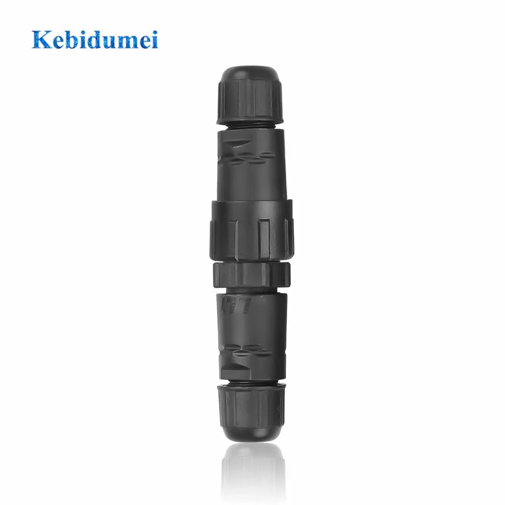 Kebidumei 8 Pin прочный нейлоновый корпус M14 IP68 Водонепроницаемый Соединительный