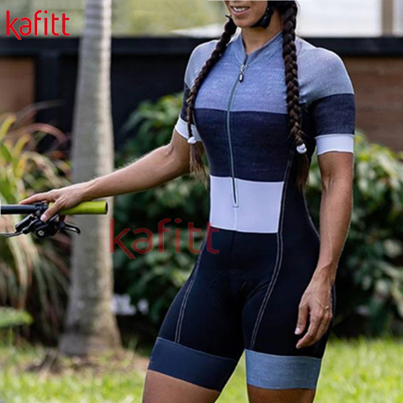 Женские велосипедные костюмы kafitt Триатлон колготки Rosa roupa de ciclismo feminino комбинезон