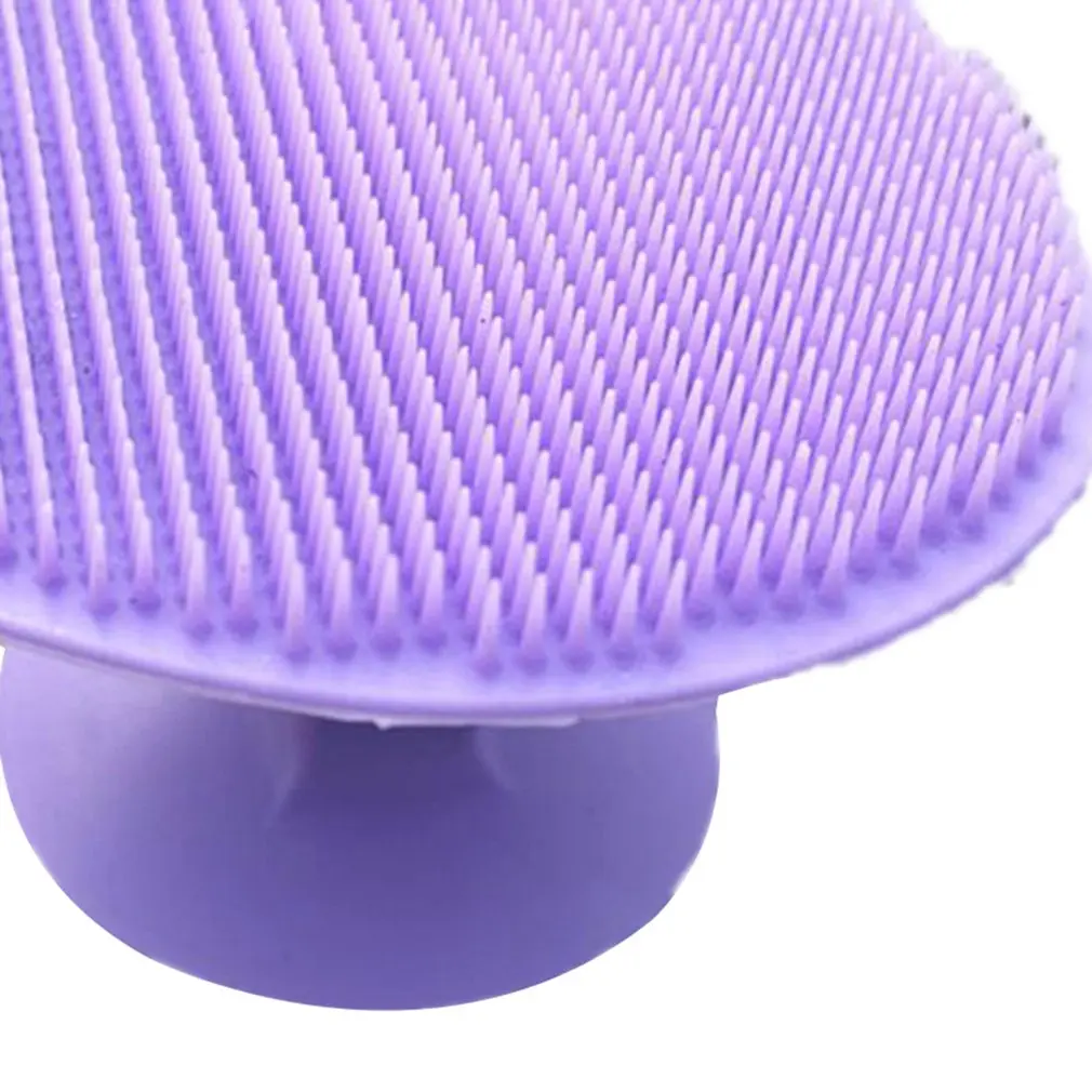 Мягкая силиконовая щетка для очищения лица отшелушивания и удаления черных