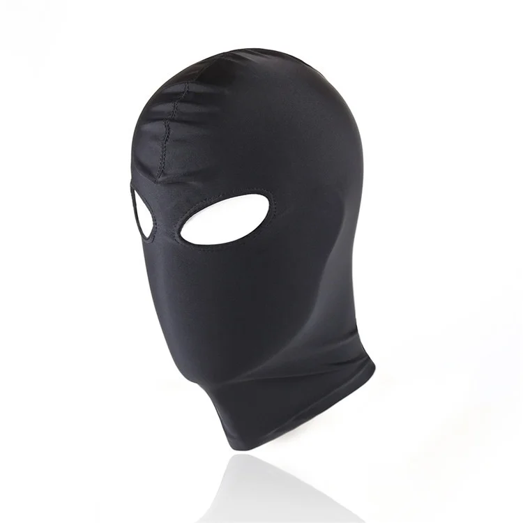 Sex Toy For BDSM Cosplay Games Alternative Guiding Adult Bondage Full Head Cover opened Eye Mouth Actor's Headgear Caps Mask |