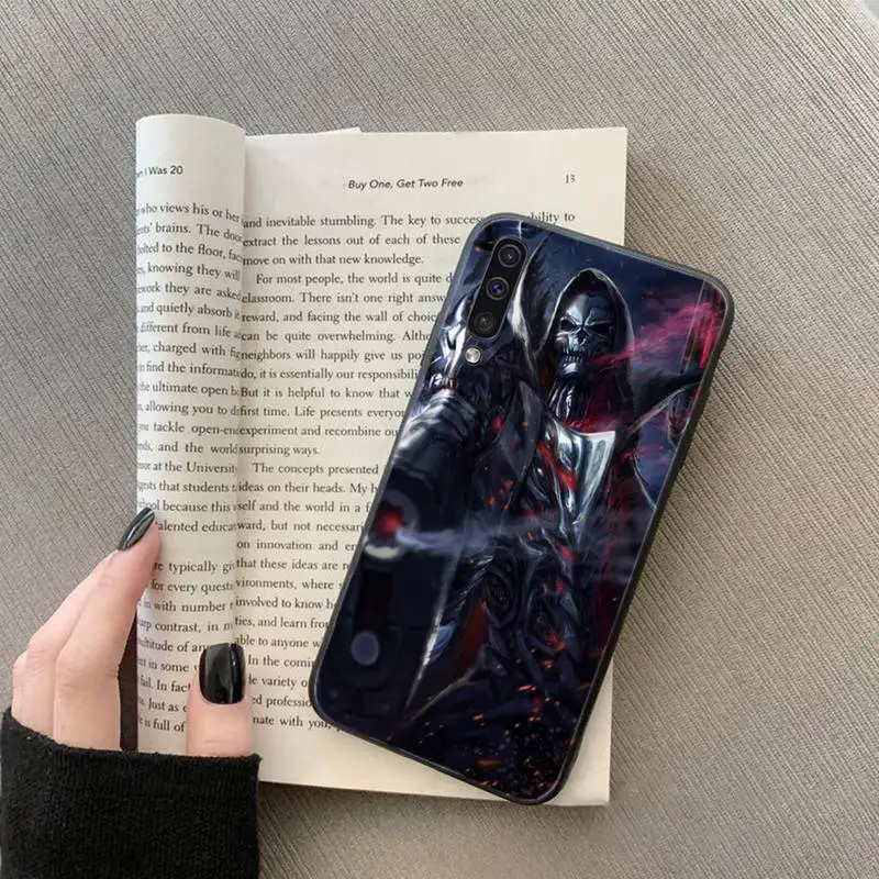 

Grim Reaper Skeleton Horror Phone Case For Samsung galaxy S 7 8 9 10 20 edge A 6 10 20 30 50 51 70 note 10 plus
