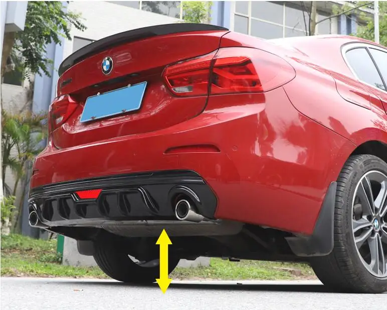 Спойлер для BMW 118i 120i 125i 2018 1 серии ABS задний спойлер передний бампер диффузор