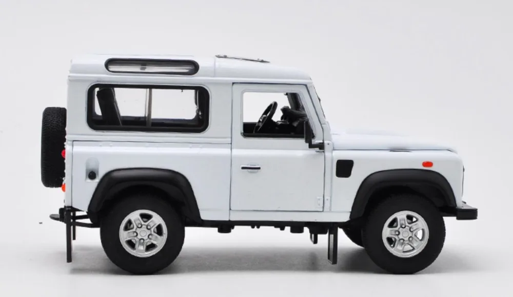 Welly 1/124 1:24 Land Rover Defender внедорожник автомобиль литья под давлением дисплей Модель игрушки на день рождения для детей мальчиков и девочек