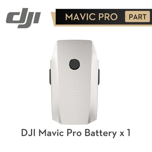 Battery x 1 DJI Мавик Pro Батарея Platinum(3830 мАч 11,4 В) интеллектуальный полета Батарея для Mavic Pro Platinum Запчасти оригинальные аксессуары - Цвет: Battery x 1