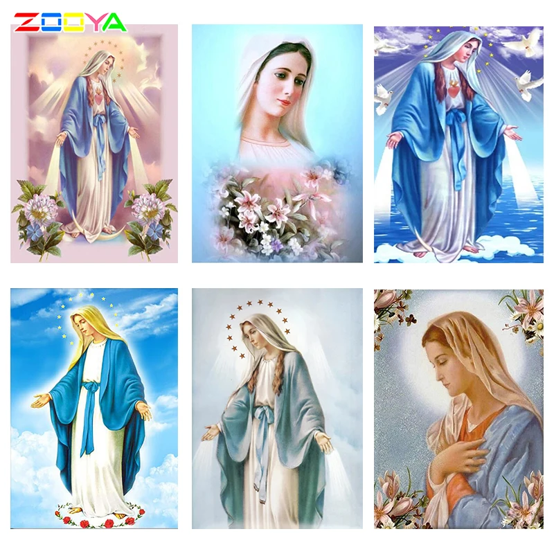 3D Diy Алмазная картина религиозная вышивка Декор наклейки картины мозаики из