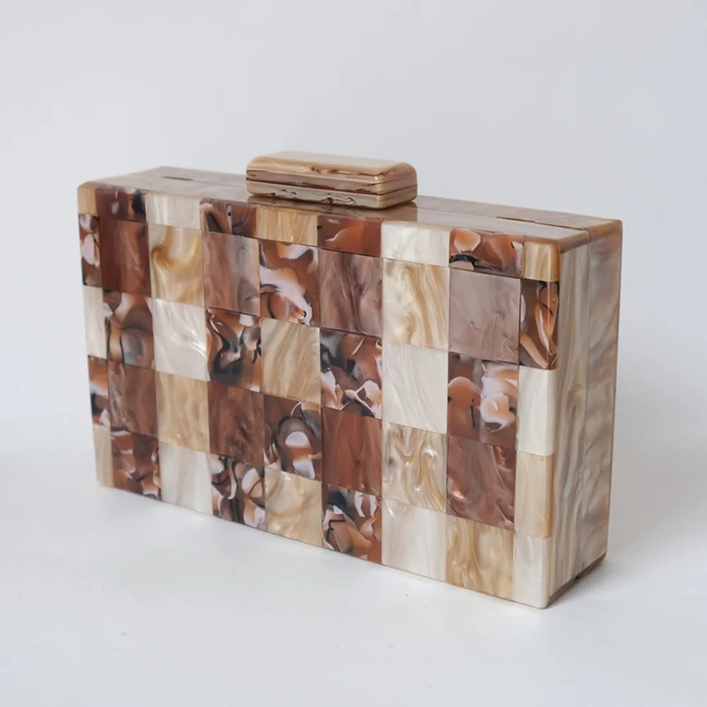 Новые модные сумки модная женская сумка коричневая полосатая акриловая