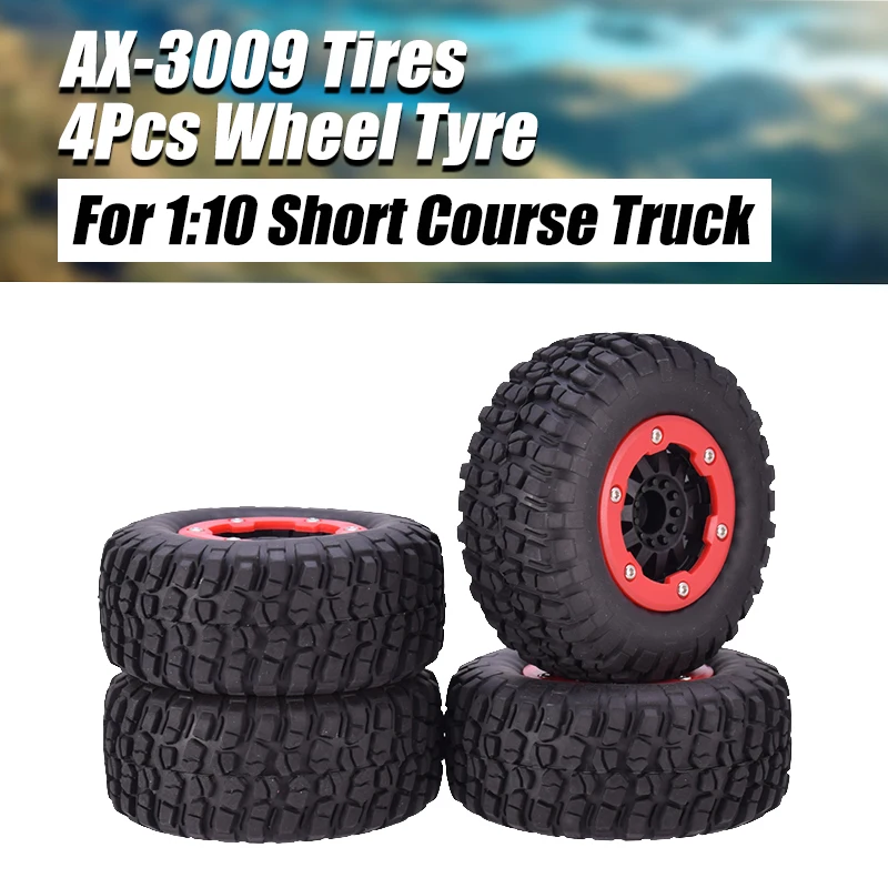 Резиновая шина AUSTARHOBBY AX 3009 4 шт. радиоуправляемое колесо 1:10 Короткие шины для