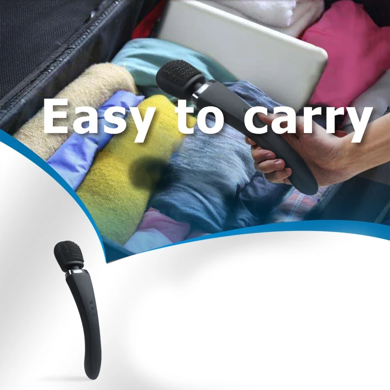 

8 Frequency 20 Speed Vibration Modes Quiet Handheld Rechargeable Bath Brush Massager Cordless Stimulator Relieve Your Tight and