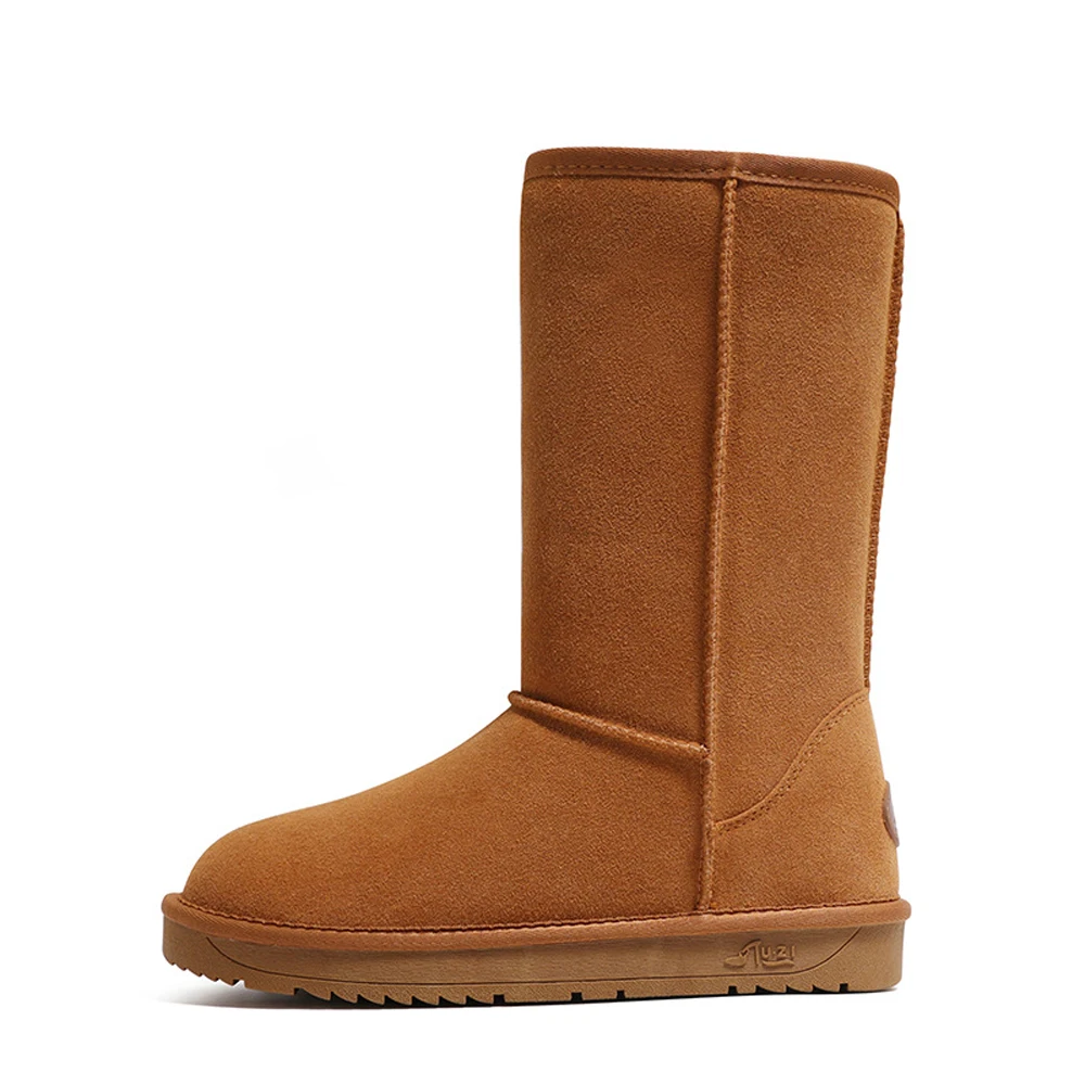 Женские классические зимние сапоги LOVIRS из натуральной воловьей кожи женские 100%