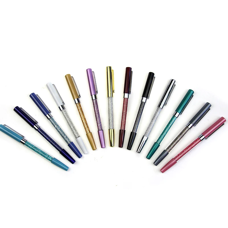 1 Набор металлическая гелевая фоторучка с логотипом под заказ|Гелевые ручки| |