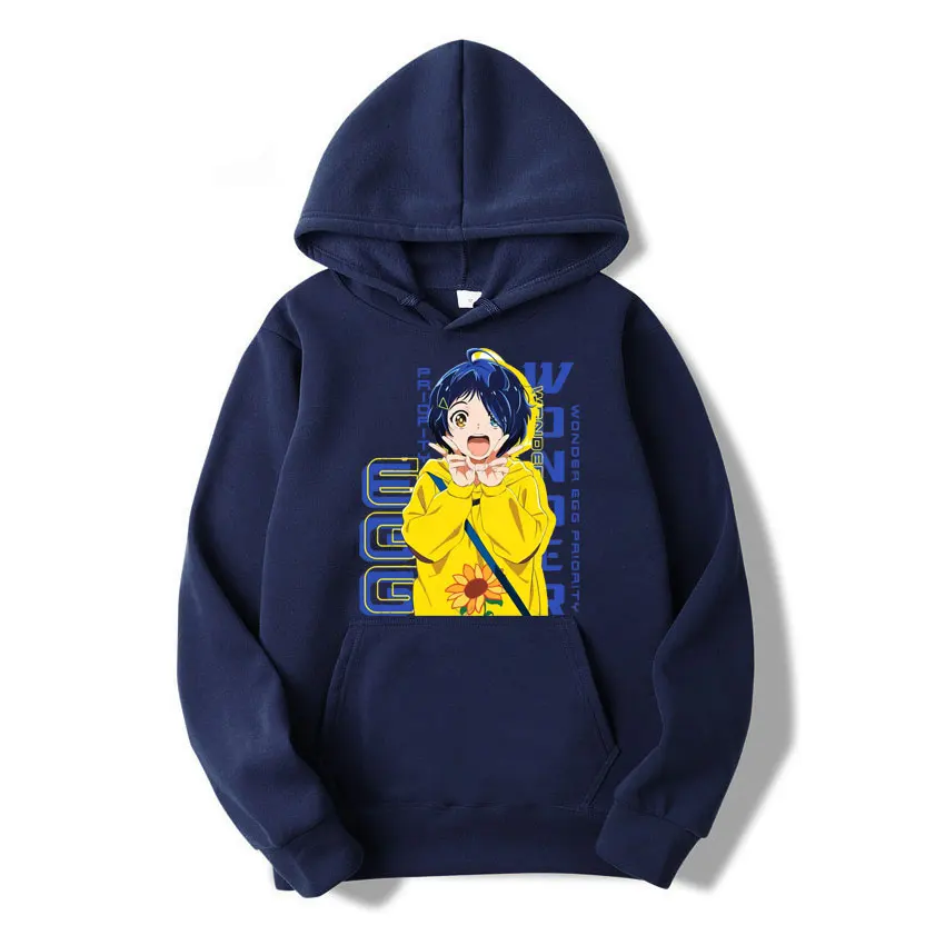 

Wonder Egg Priority Japanese Comics Hoodie Sweatshirt Kawaii Ohto Ai Hoodies Men/women Oversized Hip Hop Style Hoody Sweatshirts